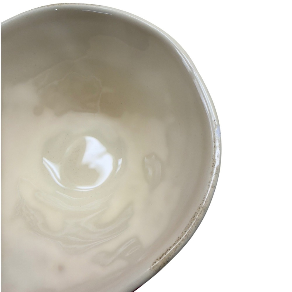 Vintage Vietri Cereal Bowls Blue Rooster Hand Painted Italian Ceramic Set of 4 - Picture 9 of 16